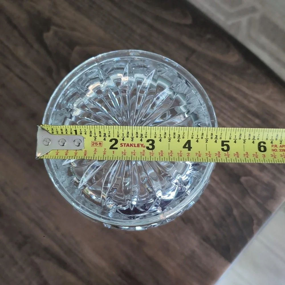 Vintage Towle Imperial Crystal 24% Lead Crystal Wine Chiller Ice Bucket Slovakia
